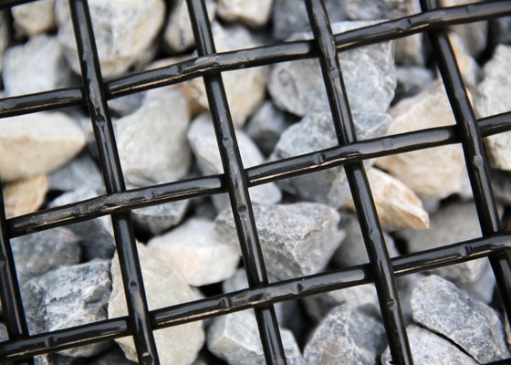 Wear Resistance Steel Quarry Screen Mesh  65mn For Aggregate And Quarry