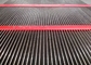 Red Poly Strip Steel Screen Mesh Alloy Steel Or 65Mn Spring Steel Wire
