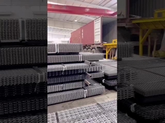 Φόρτωση εμπορευματοκιβωτίου για πλέγματα πτυχωτών συρμάτινων πλεγμάτων